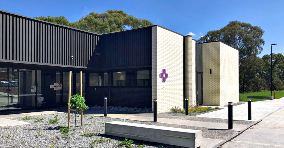 Simpson Health Centre building exterior 